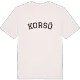 Korsö böjd t-shirt