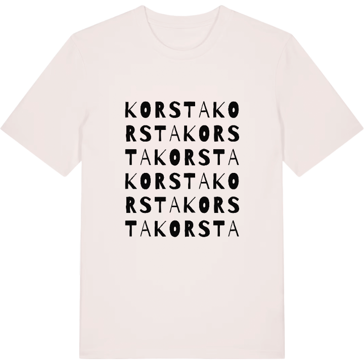 Korsta ordlek t-shirt – t-shirt från PinShirt