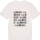 Körsvik ordlek t-shirt