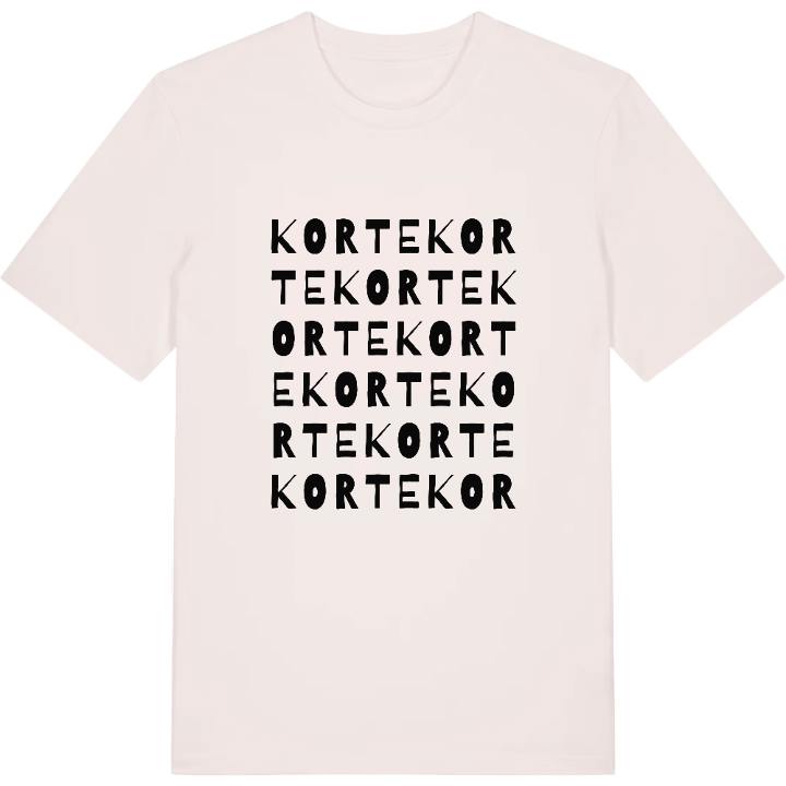 Korte ordlek t-shirt – t-shirt från PinShirt