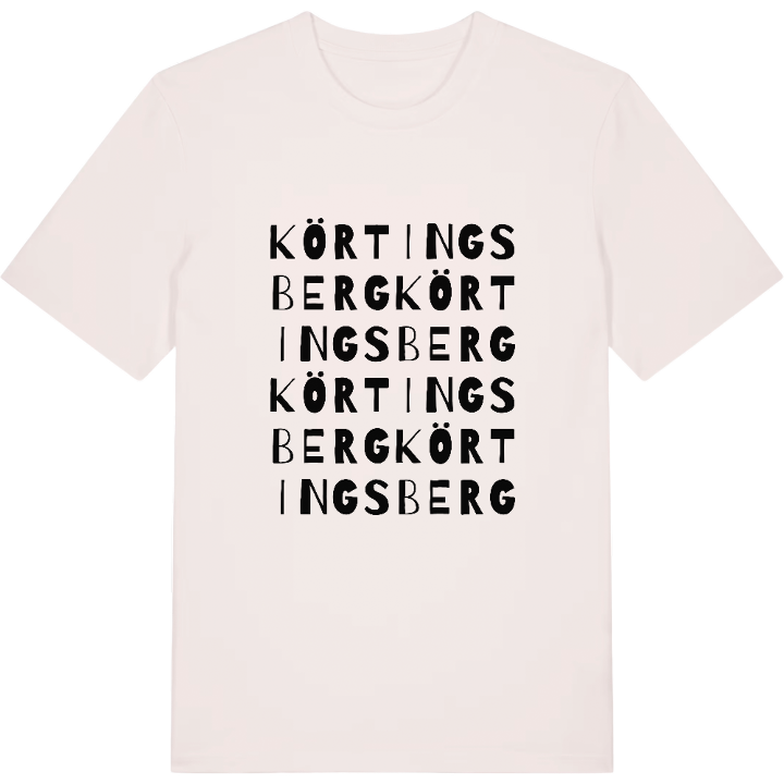 Körtingsberg ordlek t-shirt – t-shirt från PinShirt