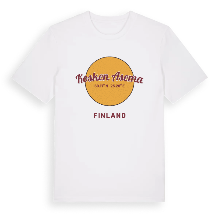 Kosken asema cirkel t-shirt – t-shirt från PinShirt
