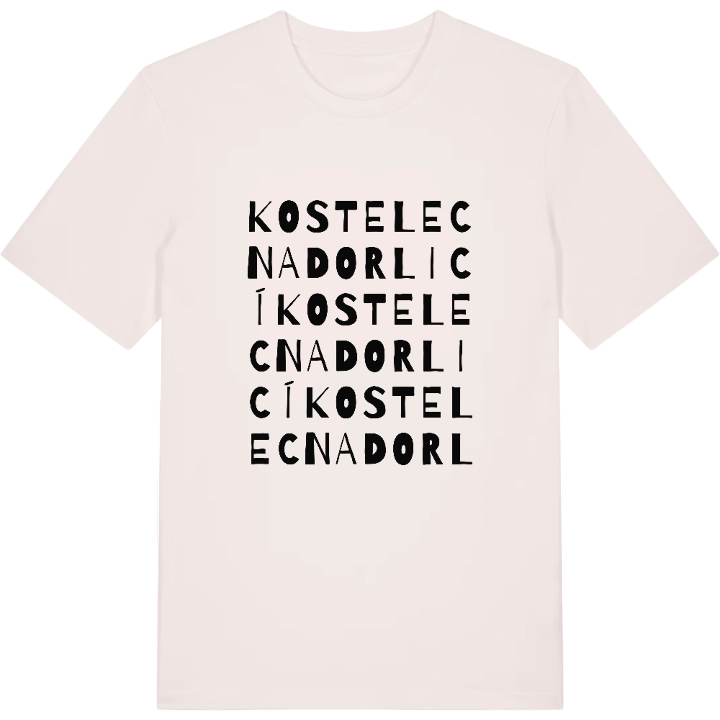 Kostelec nad Orlicí ordlek t-shirt – t-shirt från PinShirt