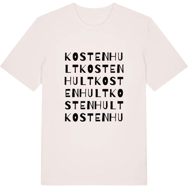 Kostenhult ordlek t-shirt – t-shirt från PinShirt