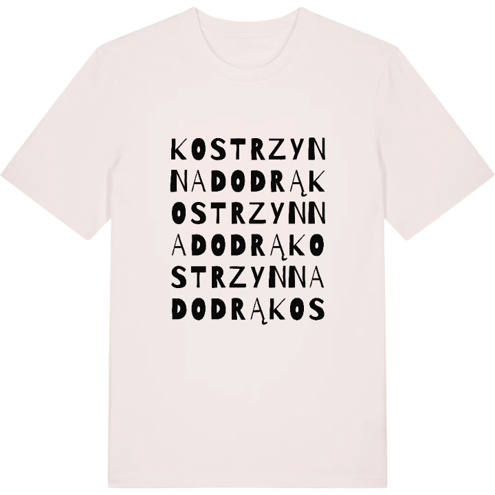 Kostrzyn nad Odrą ordlek t-shirt – t-shirt från PinShirt