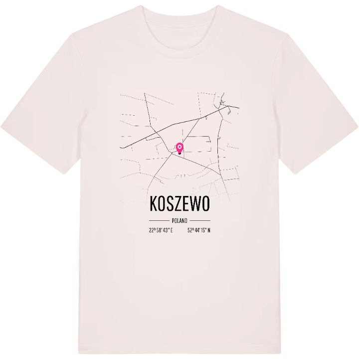 Koszewo karta t-shirt – t-shirt från PinShirt
