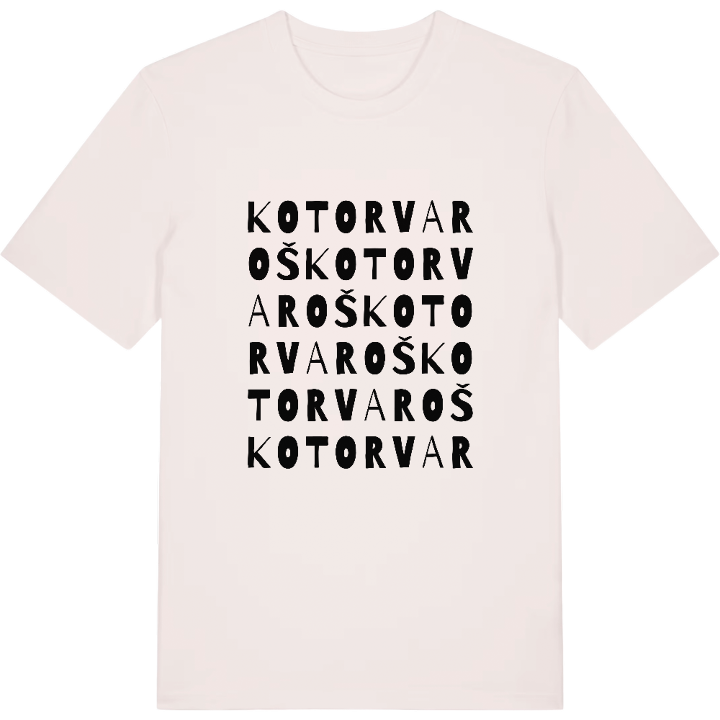 Kotor Varoš ordlek t-shirt – t-shirt från PinShirt