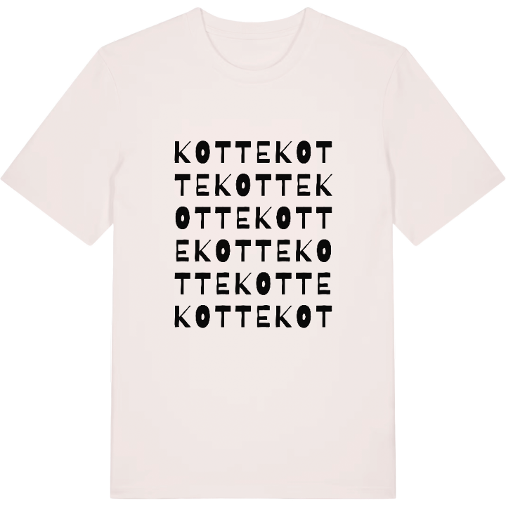 Kotte ordlek t-shirt – t-shirt från PinShirt