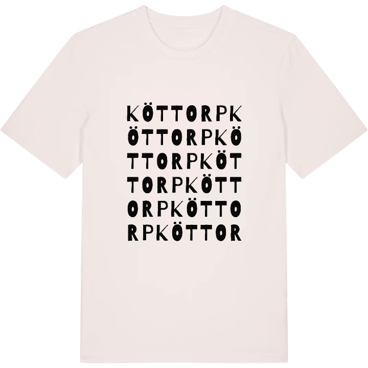 Köttorp ordlek t-shirt – t-shirt från PinShirt