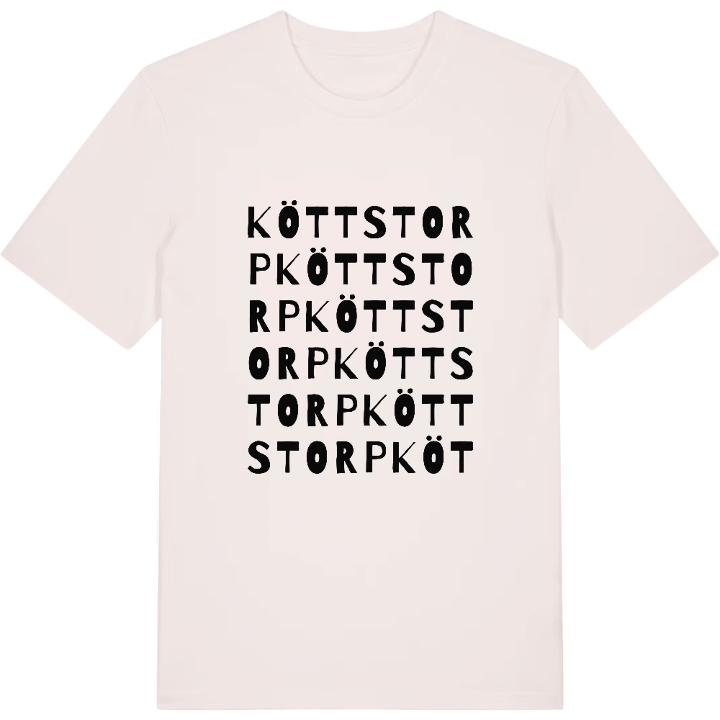 Köttstorp ordlek t-shirt – t-shirt från PinShirt
