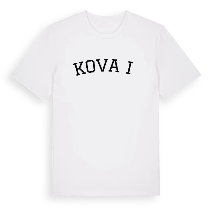 Kovačić böjd t-shirt – t-shirt från PinShirt