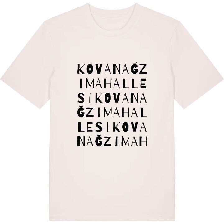 Kovanağzı Mahallesi ordlek t-shirt – t-shirt från PinShirt