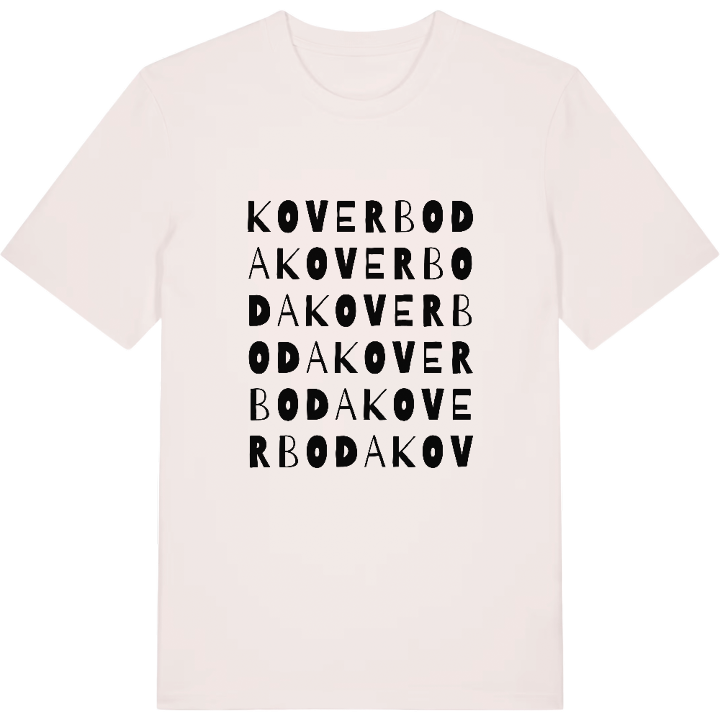 Koverboda ordlek t-shirt – t-shirt från PinShirt