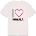Jag älskar Kowala t-shirt stort tryck