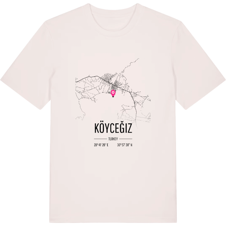Köyceğiz karta t-shirt – t-shirt från PinShirt