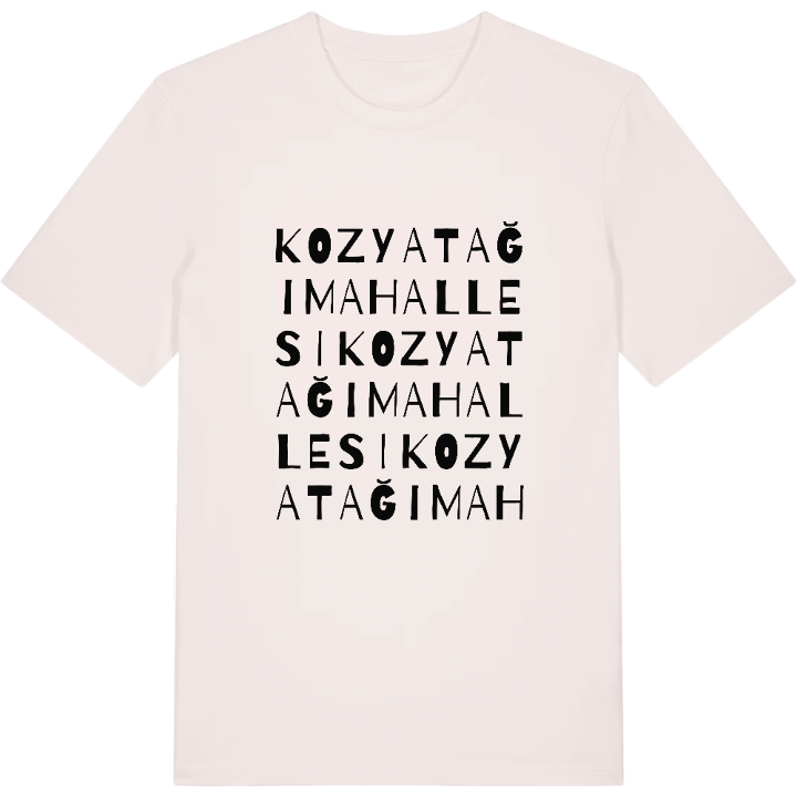 Kozyatağı Mahallesi ordlek t-shirt – t-shirt från PinShirt