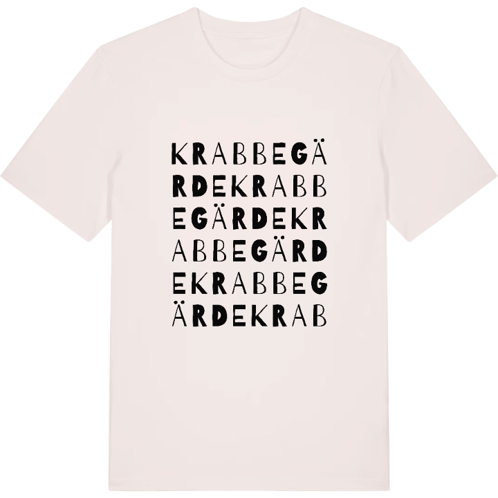 Krabbegärde ordlek t-shirt – t-shirt från PinShirt
