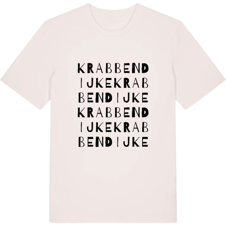 Krabbendijke ordlek t-shirt – t-shirt från PinShirt