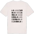 Krabberöd ordlek t-shirt