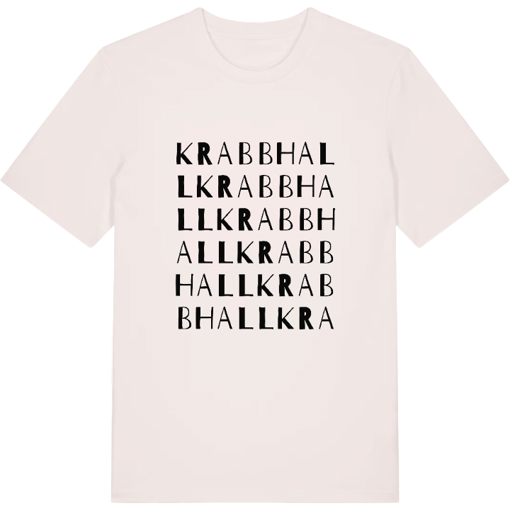 Krabbhall ordlek t-shirt – t-shirt från PinShirt