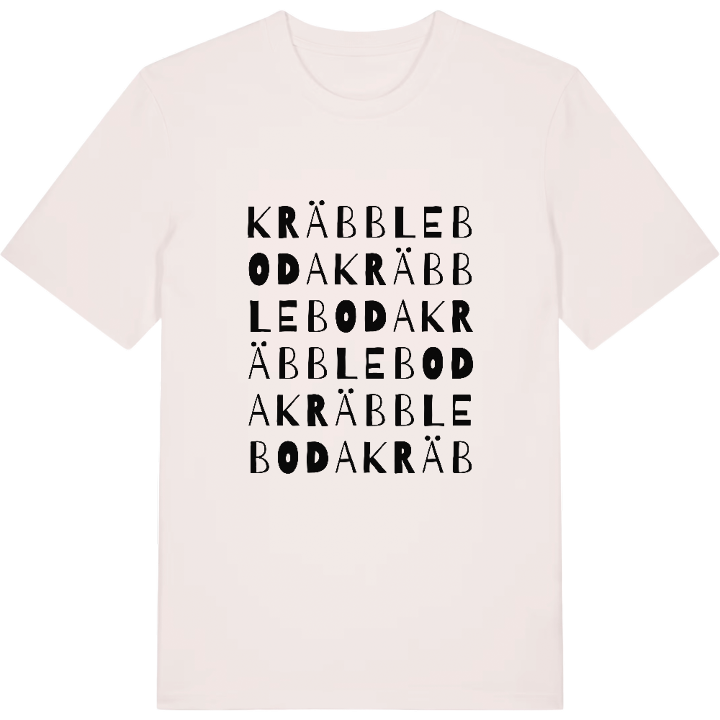 Kräbbleboda ordlek t-shirt – t-shirt från PinShirt
