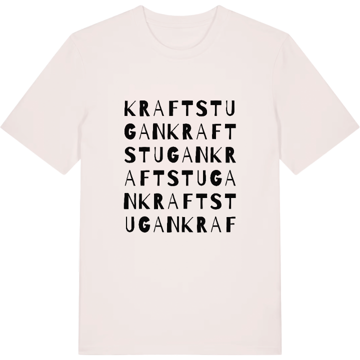 Kraftstugan ordlek t-shirt – t-shirt från PinShirt