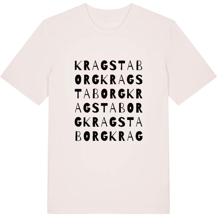 Kragstaborg ordlek t-shirt – t-shirt från PinShirt