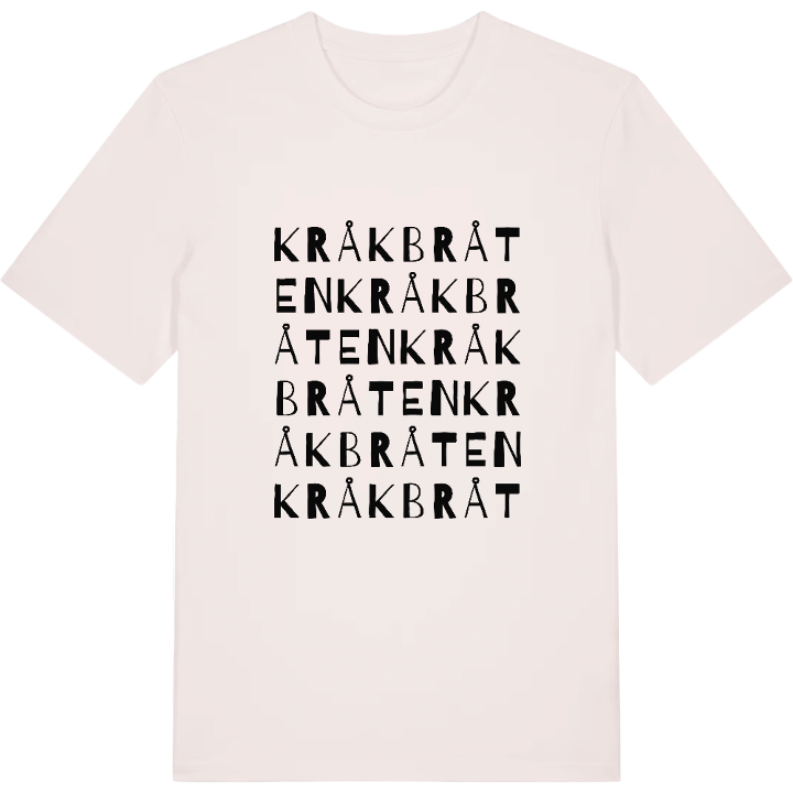 Kråkbråten ordlek t-shirt – t-shirt från PinShirt