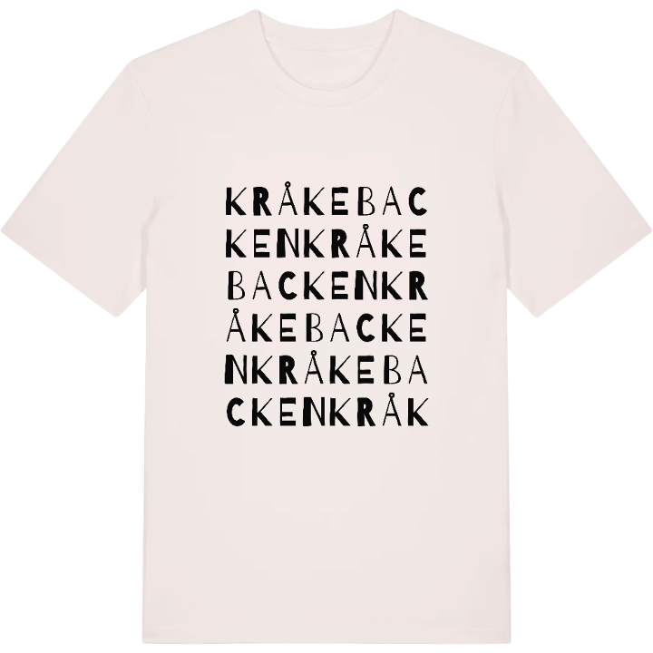 Kråkebacken ordlek t-shirt – t-shirt från PinShirt