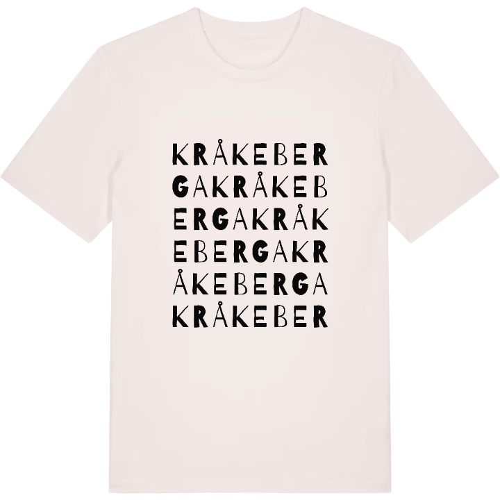 Kråkeberga ordlek t-shirt – t-shirt från PinShirt