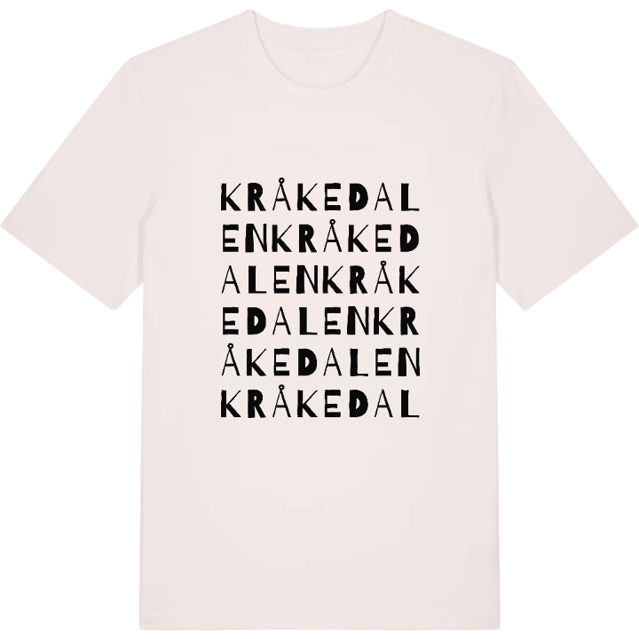 Kråkedalen ordlek t-shirt – t-shirt från PinShirt