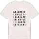 Kråkefall ordlek t-shirt