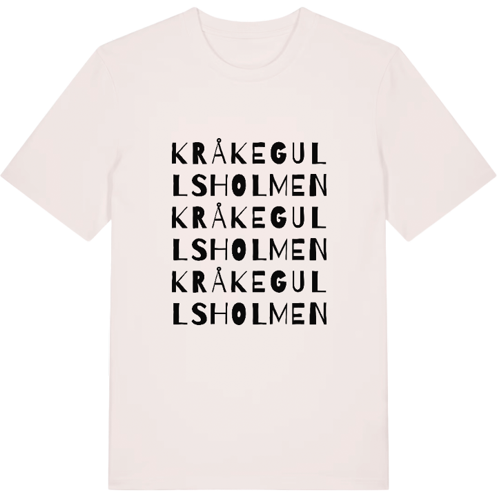 Kråkegullsholmen ordlek t-shirt – t-shirt från PinShirt