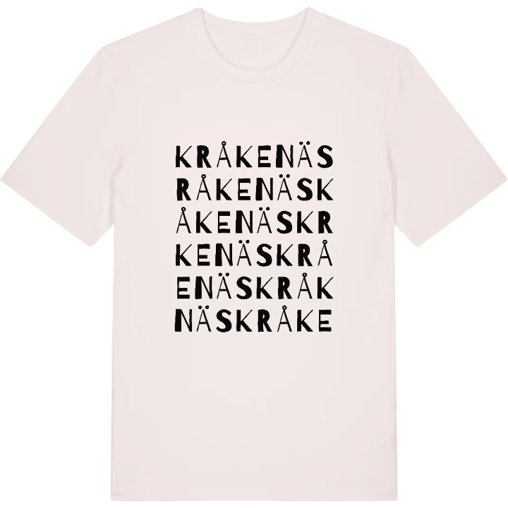 Kråkenäs ordlek t-shirt – t-shirt från PinShirt