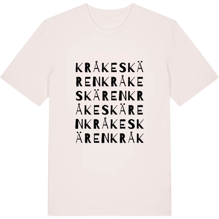 Kråkeskären ordlek t-shirt – t-shirt från PinShirt