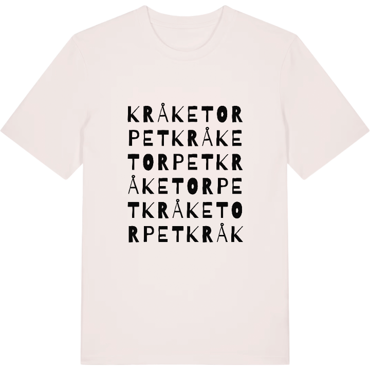 Kråketorpet ordlek t-shirt – t-shirt från PinShirt