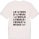 Kråkfoss ordlek t-shirt