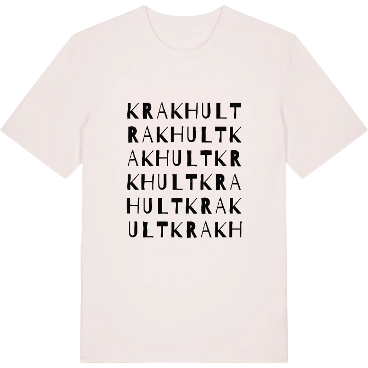 Krakhult ordlek t-shirt – t-shirt från PinShirt