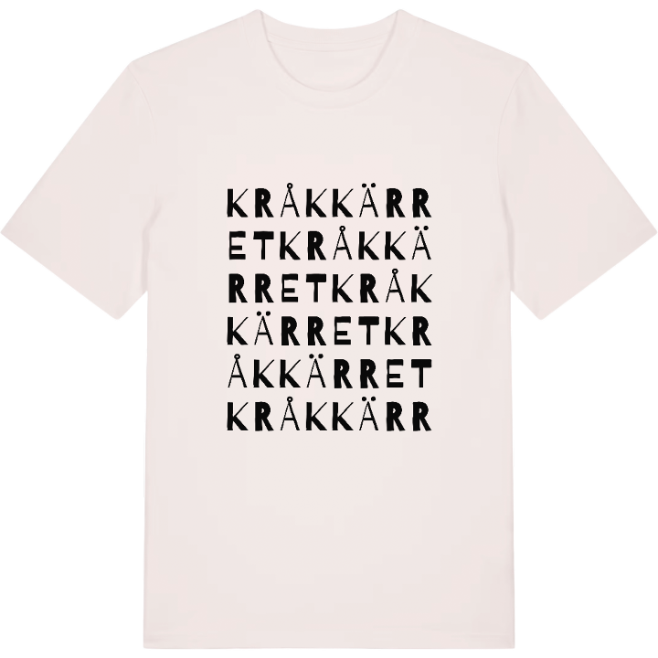 Kråkkärret ordlek t-shirt – t-shirt från PinShirt