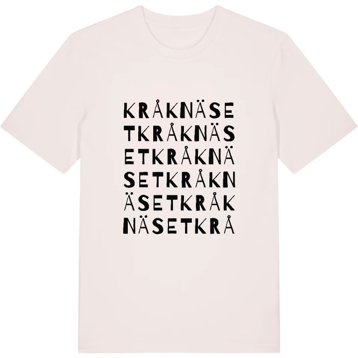 Kråknäset ordlek t-shirt – t-shirt från PinShirt