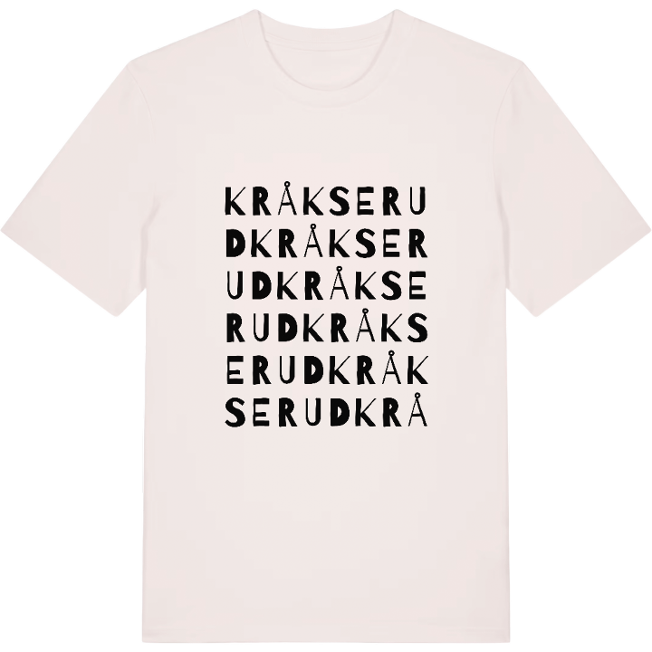 Kråkserud ordlek t-shirt – t-shirt från PinShirt