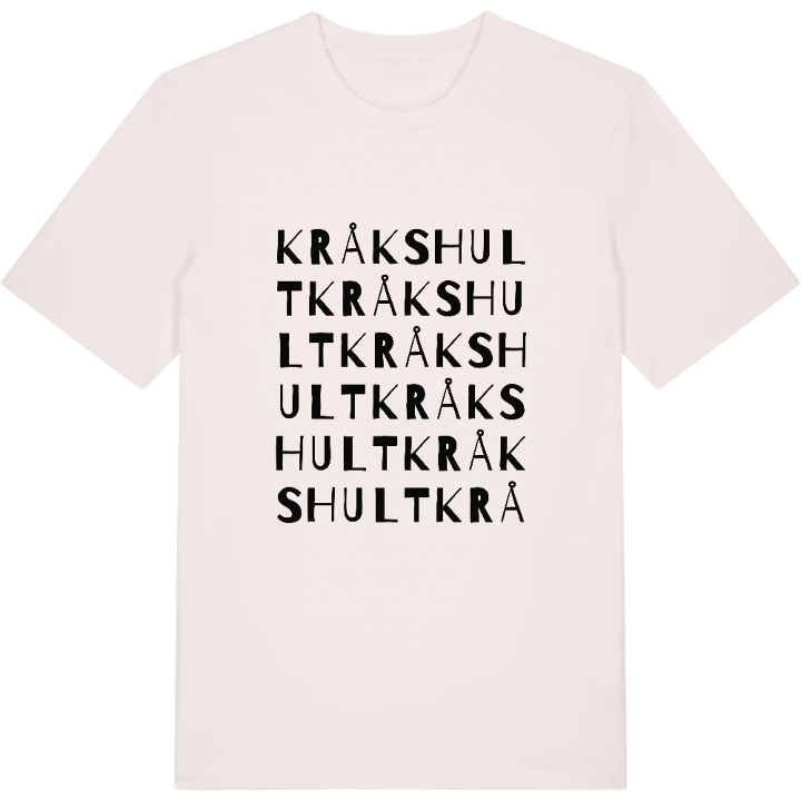 Kråkshult ordlek t-shirt – t-shirt från PinShirt