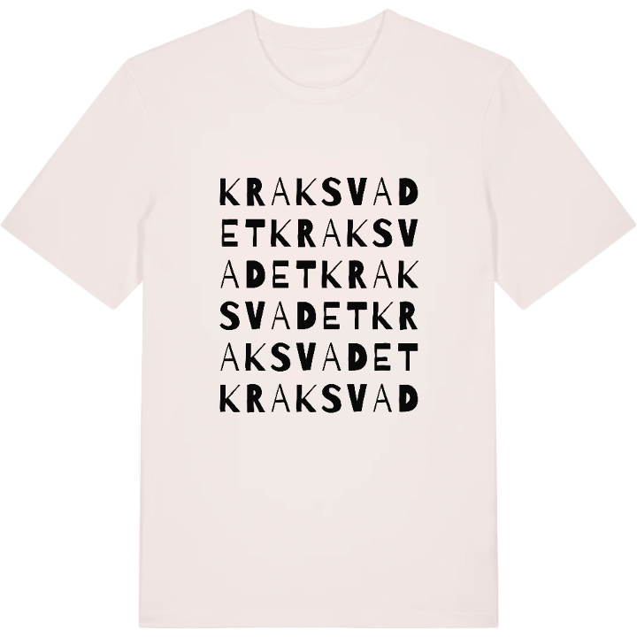 Kraksvadet ordlek t-shirt – t-shirt från PinShirt