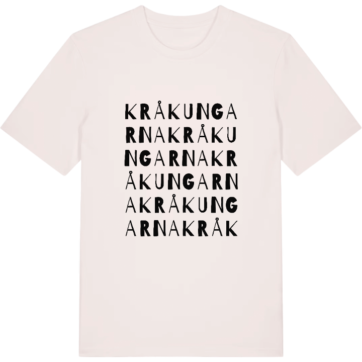 Kråkungarna ordlek t-shirt – t-shirt från PinShirt