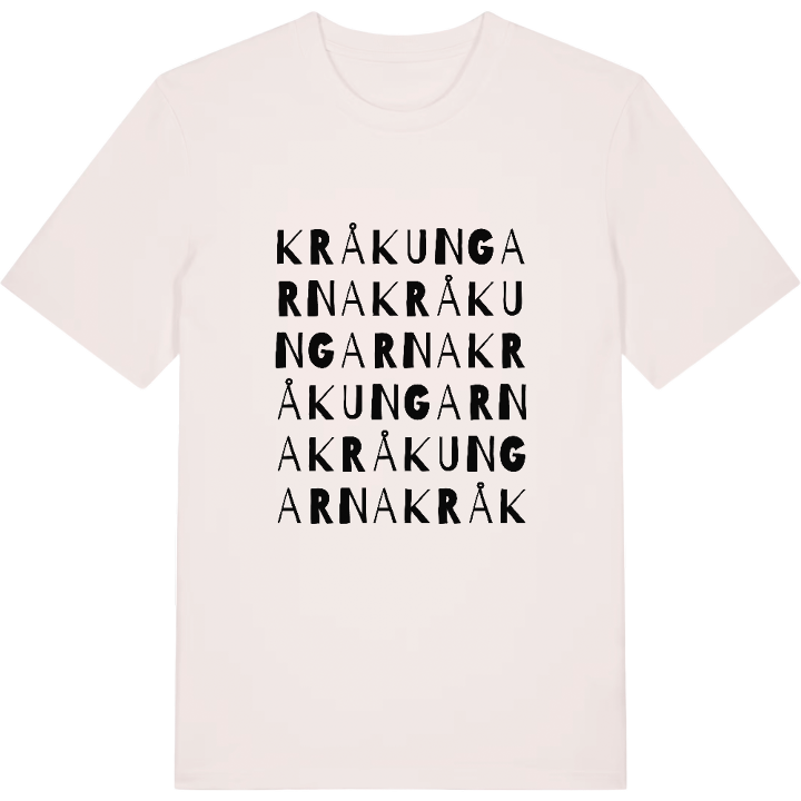 Kråkungarna ordlek t-shirt – t-shirt från PinShirt