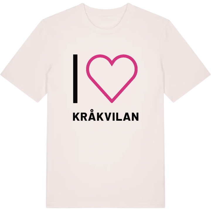 Jag älskar Kråkvilan t-shirt stort tryck – t-shirt från PinShirt