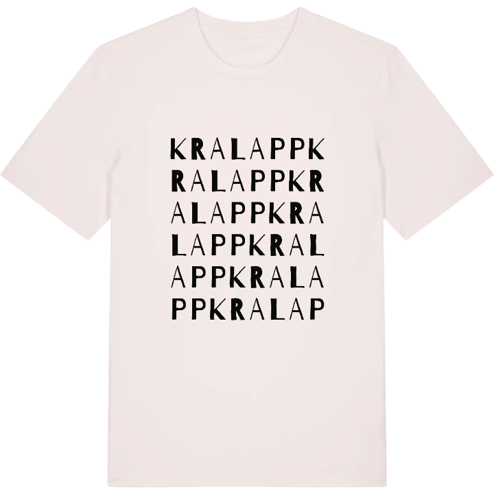 Kralapp ordlek t-shirt – t-shirt från PinShirt