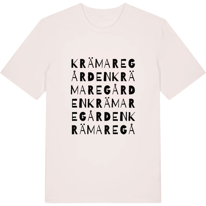 Krämaregården ordlek t-shirt – t-shirt från PinShirt