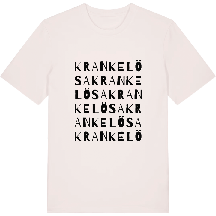 Krankelösa ordlek t-shirt – t-shirt från PinShirt