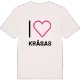 Jag älskar Kråsas t-shirt stort tryck